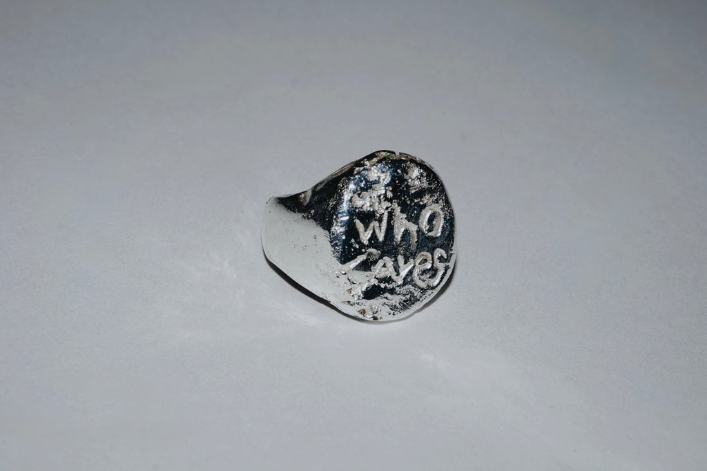 who cares ring