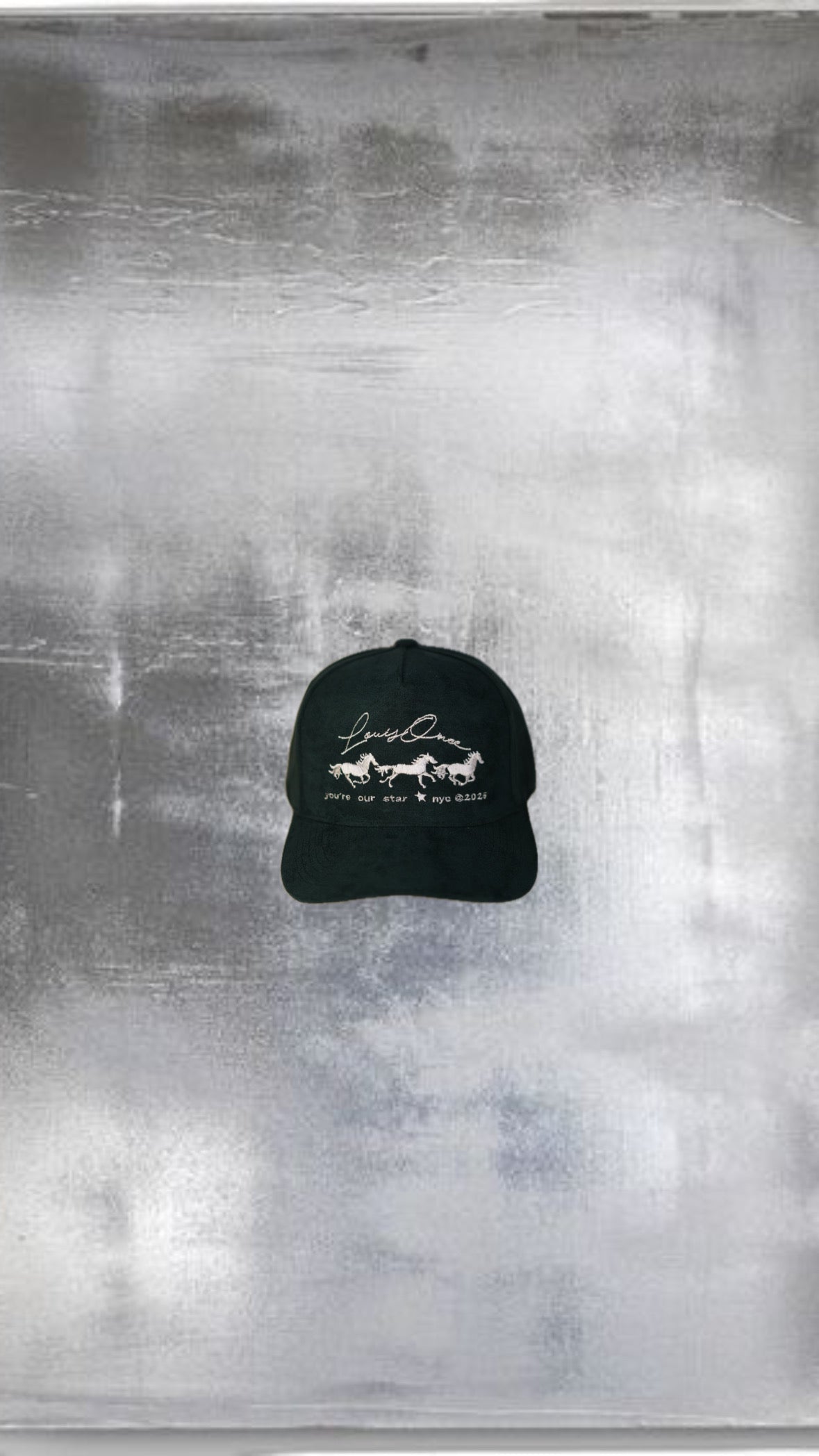 running horses cap