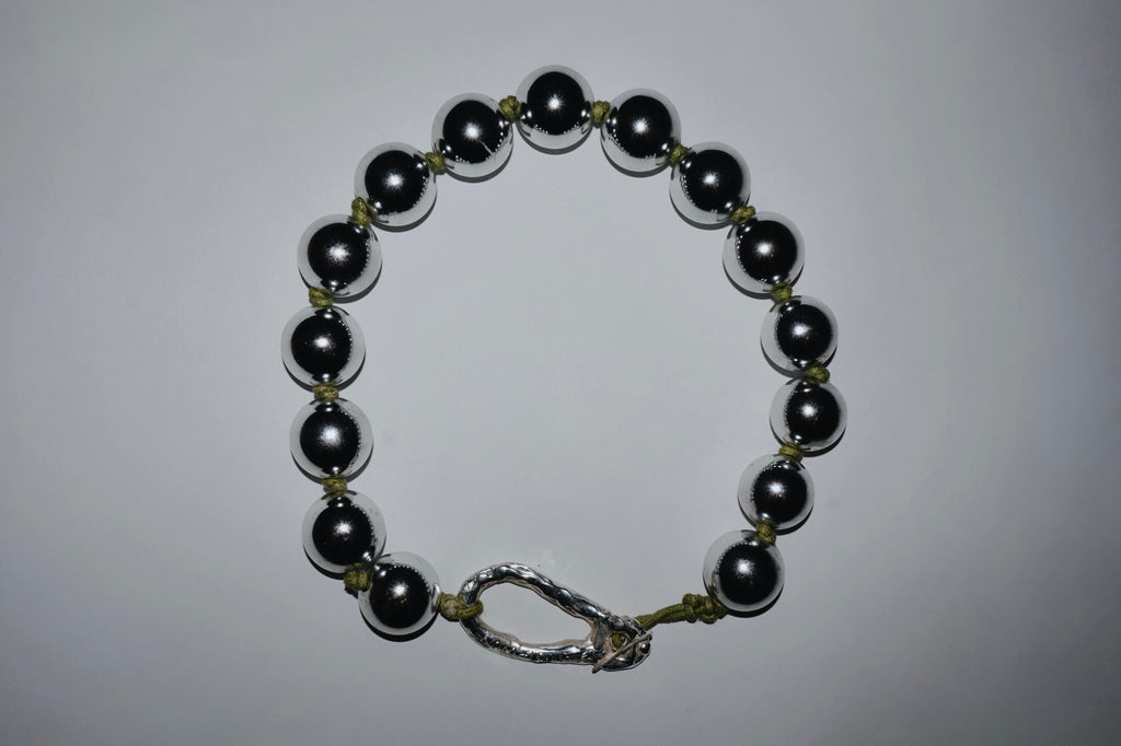 silver pearl necklace