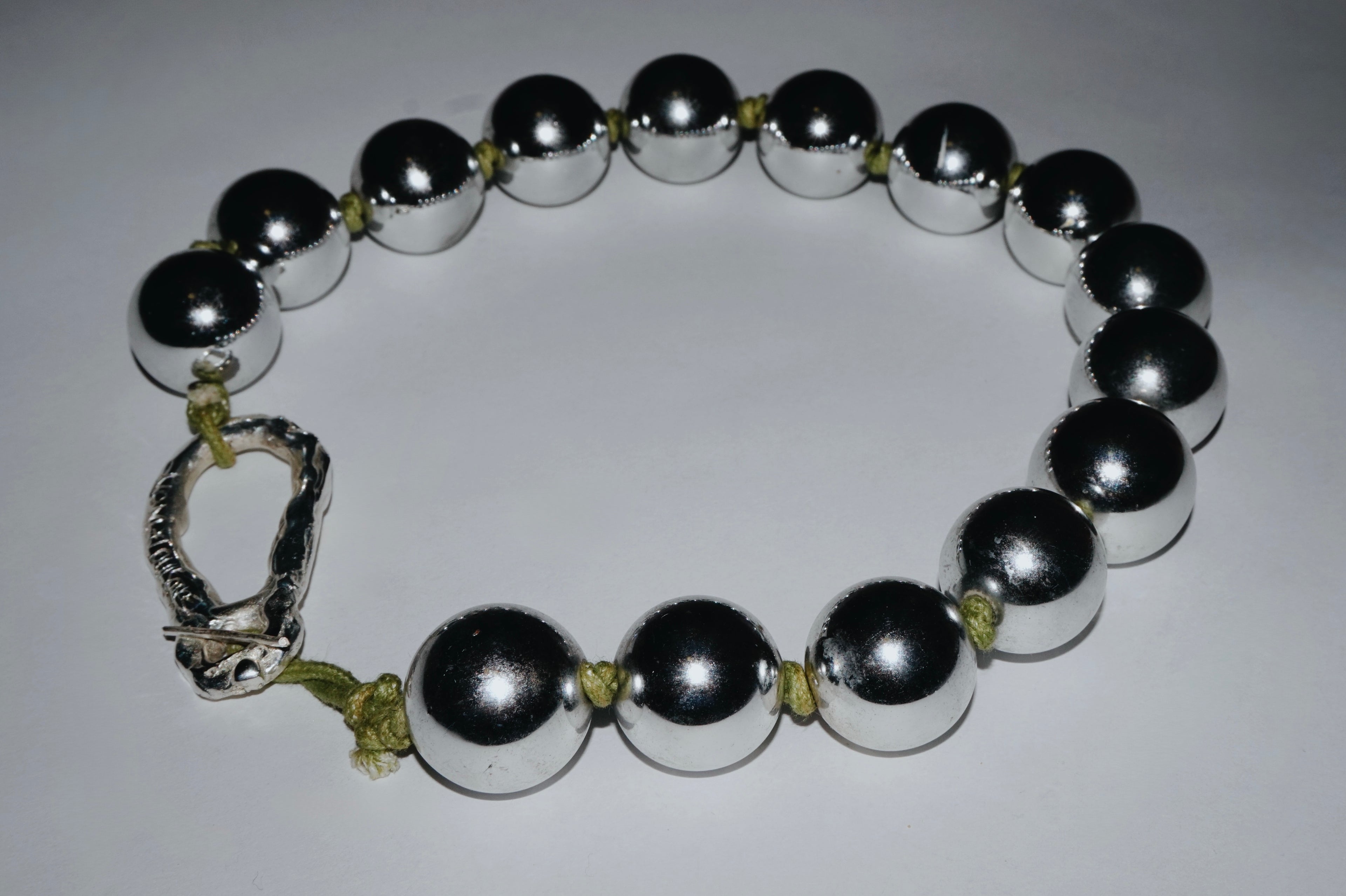 silver pearl necklace