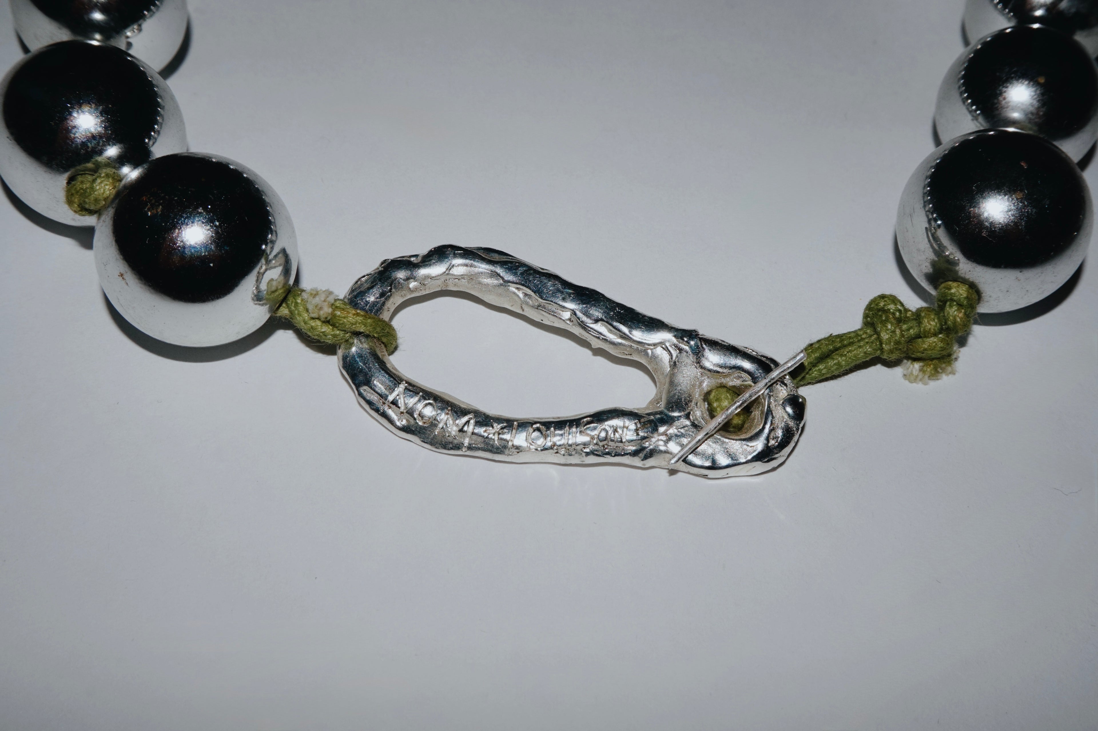 silver pearl necklace